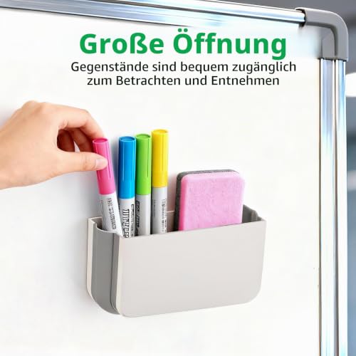FRETONBA Magnetischer Stiftehalter Faltbarer, Magnetisch Marker Organizer