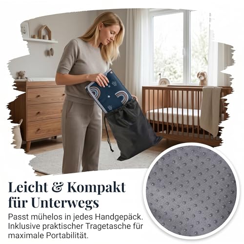 Flugzeug Sitzverlängerung Kinder, 76x44.5 cm Faltbare Baby Flugzeugbett