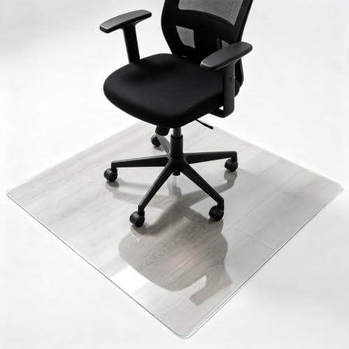 Bodenschutzmatte 50 x 180 cm Kratzfest, Transparent, Antirutsch Und Strapazierfähige, Versch. Größen, Stärke: 1,3 MM, Bodenschutzmatte Bürostuhl/Stuhlunterlage, Für Laminat & Fliesen, transparent