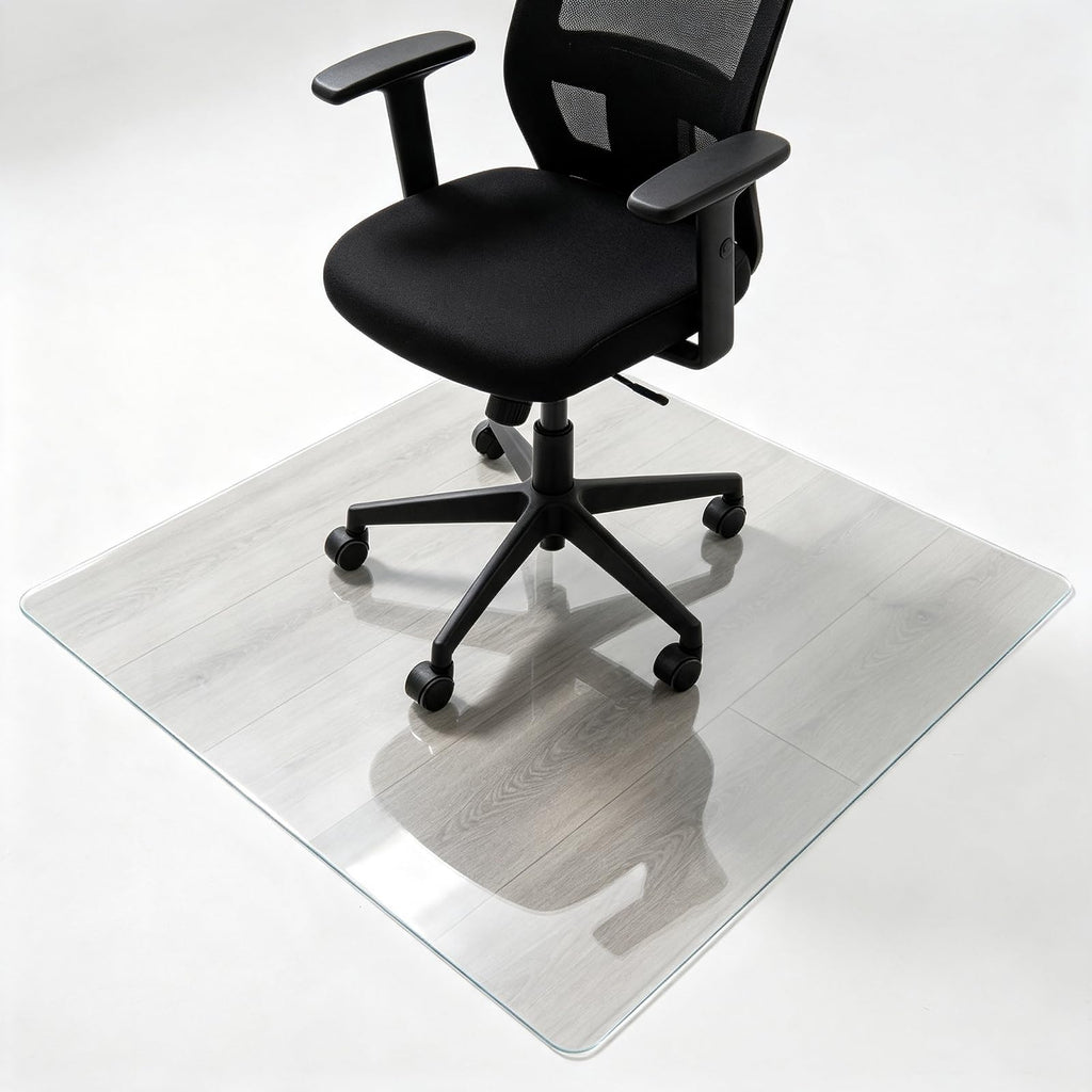Bodenschutzmatte 50 x 180 cm Kratzfest, Transparent, Antirutsch Und Strapazierfähige, Versch. Größen, Stärke: 1,3 MM, Bodenschutzmatte Bürostuhl/Stuhlunterlage, Für Laminat & Fliesen, transparent