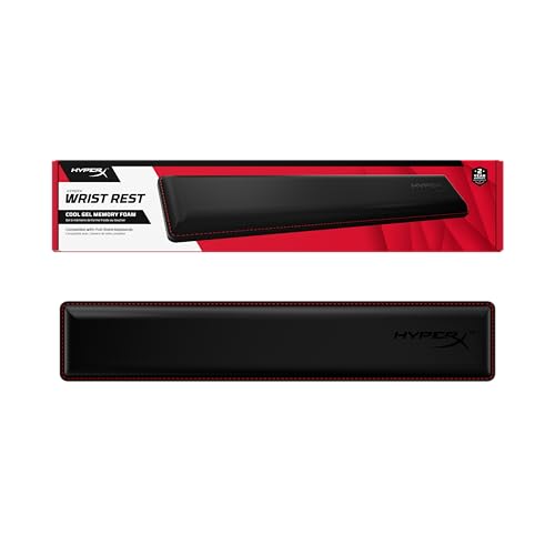 HyperX Ergonomisch, Wrist Rest Pad, Gummi, Schwarz