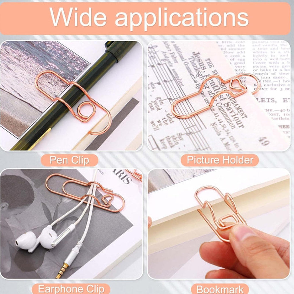 8 Stück Stiftklammern Aus Metall Für Notizbücher, Stifthalter Notizbuch, Stiftschlaufe, Retractable Pen Holder, Multifunktionale Leichte Stifthalter, Büroklammer-Stifthalter Für Notizbücher, Bücher