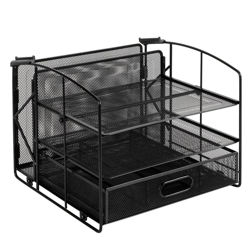 Amazon Basics Schreibtisch-Organizer, schwarz