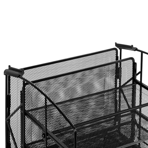 Amazon Basics Schreibtisch-Organizer, schwarz
