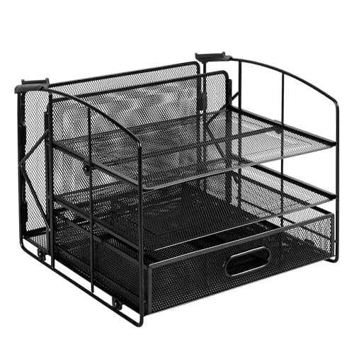Amazon Basics Schreibtisch-Organizer, schwarz
