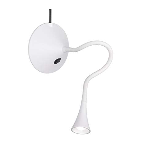 Reality Leuchten LED Tischleuchte und Wandleuchte Viper R52391101, Kunststoff weiß, inkl. 3 Watt LED