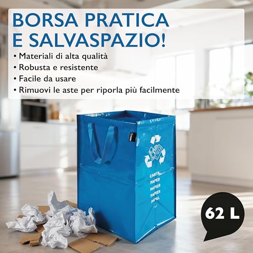 Perfetto Container coll. Recycle - cm. 30x38xh.55-1 Stück - Paper