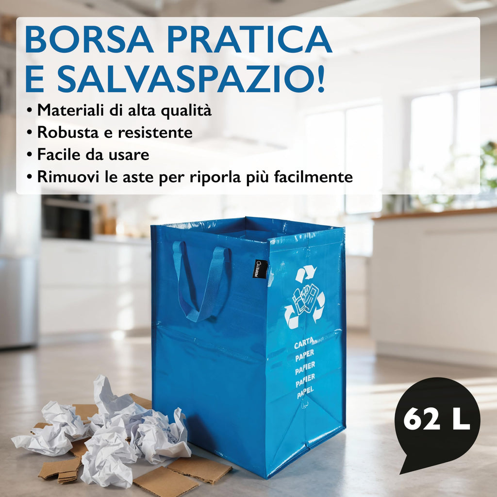 Perfetto Container coll. Recycle - cm. 30x38xh.55-1 Stück - Paper