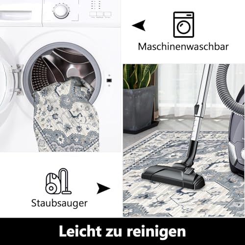 Bodenschutzmatte Bürostuhl 90X120 cm: Luxuriöse Bedruckter Stoff Bürostuhl Unterlage für Parkett und Hartböden, Mehrzweck Schreibtischstuhl Unterlage für zu Hause und im Büro (Grau, 90 x 120 cm)