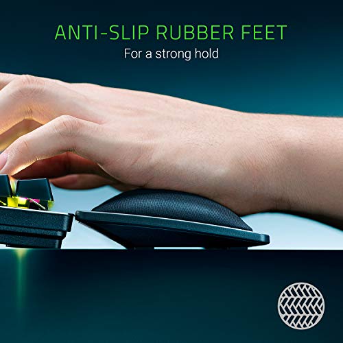 Razer Wrist Rest Pro - Ergonomische Handballenauflage für Gaming Tastaturen im Full-Size-Format mit Kältegel (Polsterung mit Kältegel, bezogen mit wärmeableitenden Spezialstoff) Schwarz