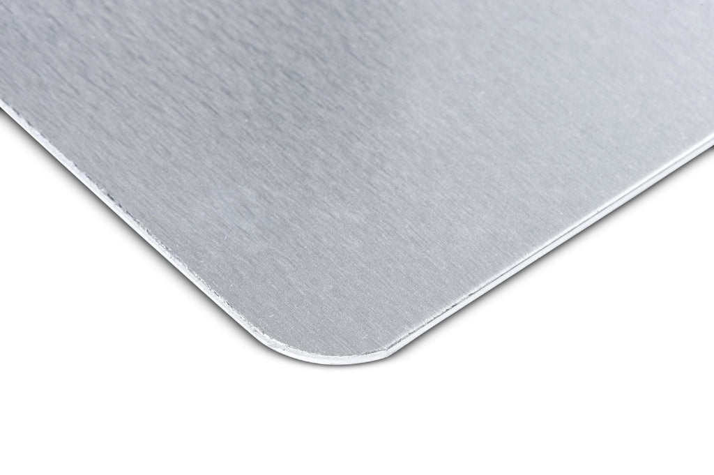 MAUL Buchstütze Aluminium Silber 2er Set Kratzfest glänzend