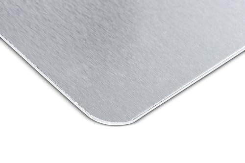 MAUL Buchstütze Aluminium Silber 2er Set Kratzfest glänzend