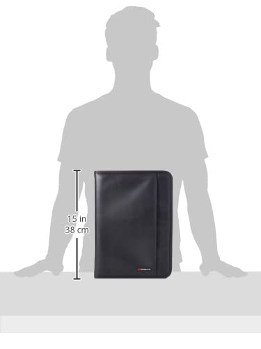 monolith - Konferenzmappe in Leder-Optik mit Ringbuch