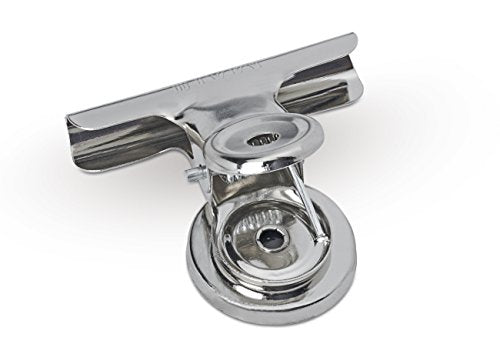 MAUL Papierklemmer Magnet MAULstandard silber 2er Set starke Haftung