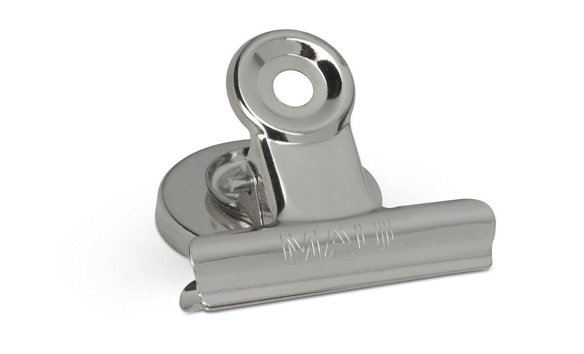 MAUL Papierklemmer Magnet MAULstandard silber 2er Set starke Haftung
