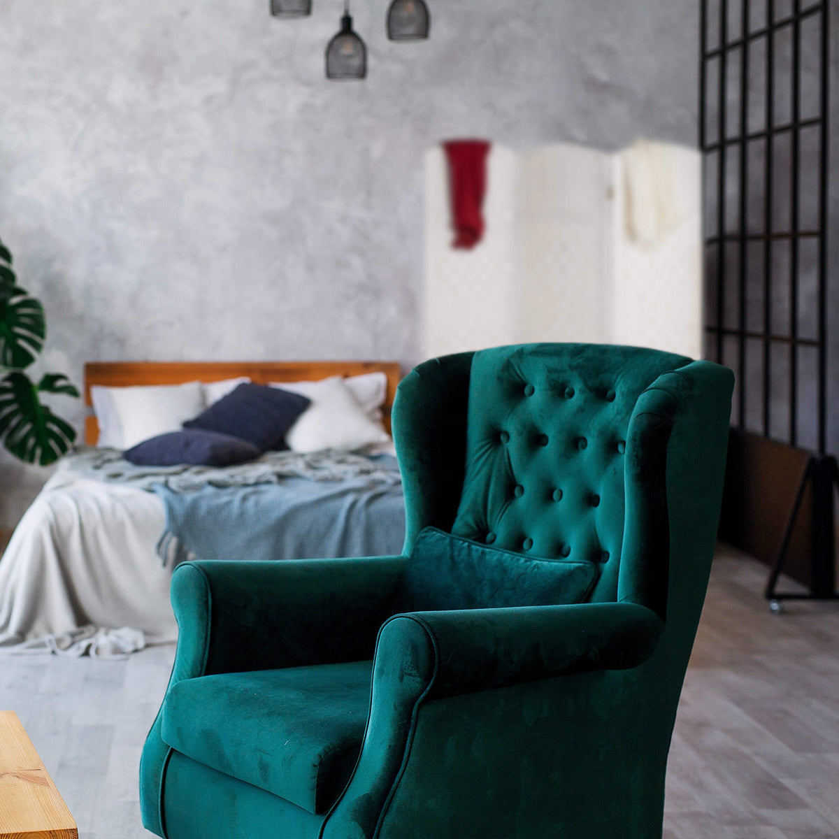 Relaxdays Paravent 3-teilig, HxB: 170 x 120 cm, Faltbarer Raumtrenner, Sichtschutz, Holz & Papierseil, versch. Farben