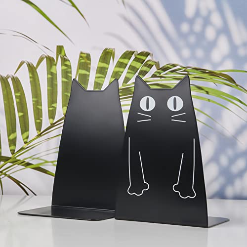 Hisredsun Buchstütze Katze Buchstütze Metall