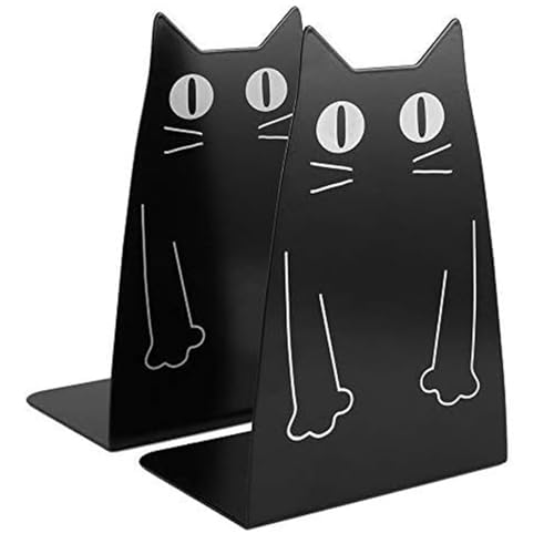Hisredsun Buchstütze Katze Buchstütze Metall