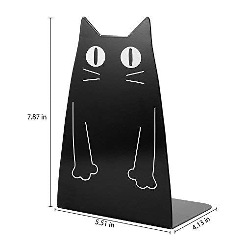 Hisredsun Buchstütze Katze Buchstütze Metall