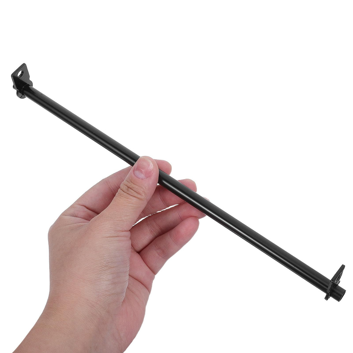 VILLCASE Doppelköpfige Aufhängestange zur Effizienten Organisation im Schreibtischschubladen 5 Stück aus Schwarzem Eisen 25,20x3,00x1,30 Cm Vielseitig Einsetzbar für Hängende Ordner