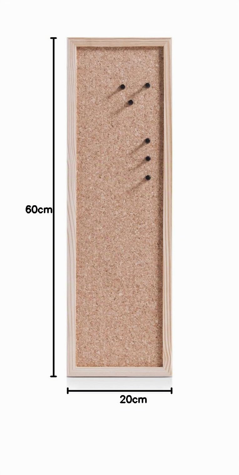 Zeller 11115 Pinbord, natur, ca. 20 x 60 cm, Mehrfarbig