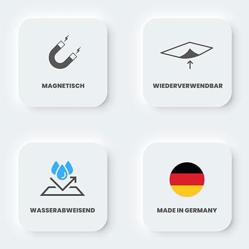 90 Feedback Magnete im Set (Durchmesser 2,5cm): 30 fröhliche grüne, 30 neutrale gelbe & 30 traurige rote Gesichter – Ideal für kreative Kommunikation in Schule, Job & Alltag (25mm)