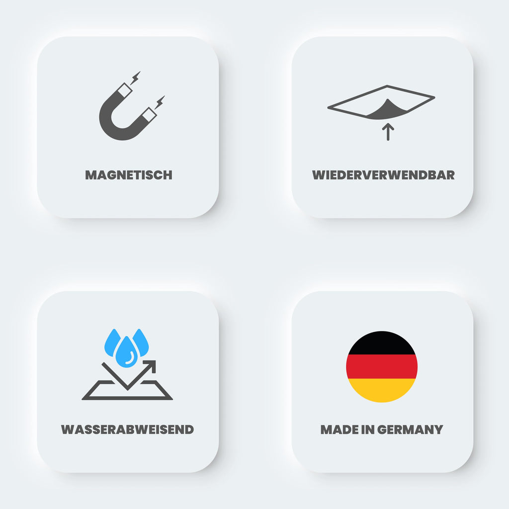 90 Feedback Magnete im Set (Durchmesser 2,5cm): 30 fröhliche grüne, 30 neutrale gelbe & 30 traurige rote Gesichter – Ideal für kreative Kommunikation in Schule, Job & Alltag (25mm)