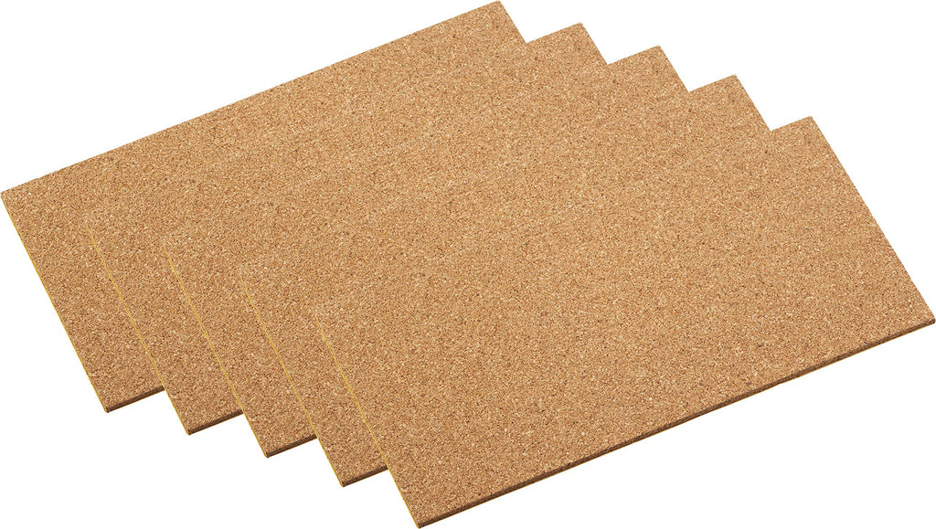 Metafranc Kork-Pads 100 x 200 mm – 5 Stück – selbstklebend – Klebekork