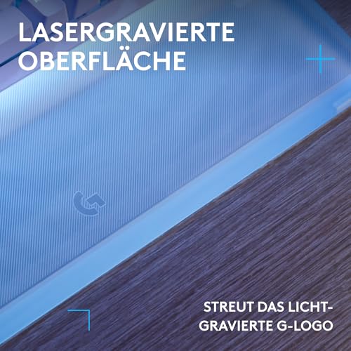 Logitech G G512 X PALM REST 98, LIGHTSYNC RGB Acryl-Handballenauflage