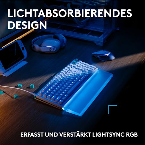 Logitech G G512 X PALM REST 98, LIGHTSYNC RGB Acryl-Handballenauflage