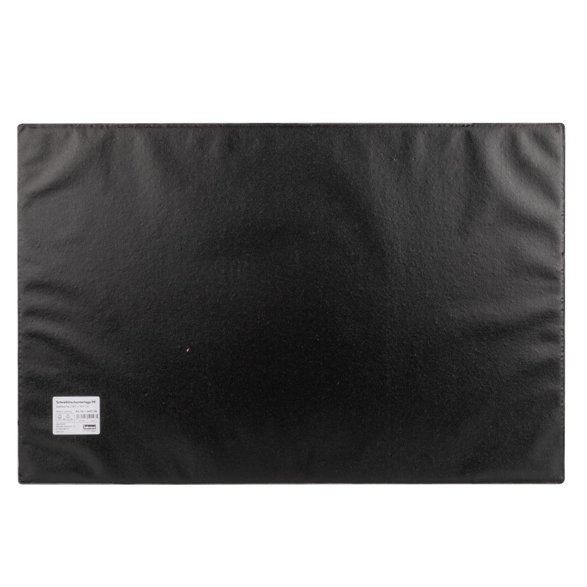 Idena 10447 - Schreibtischunterlage mit zwei Einstecktaschen, Weltkarte, ca. 58,5 x 38,5 cm groß, praktisches Zubehör für Kinder-, Jugend- und Arbeitszimmer