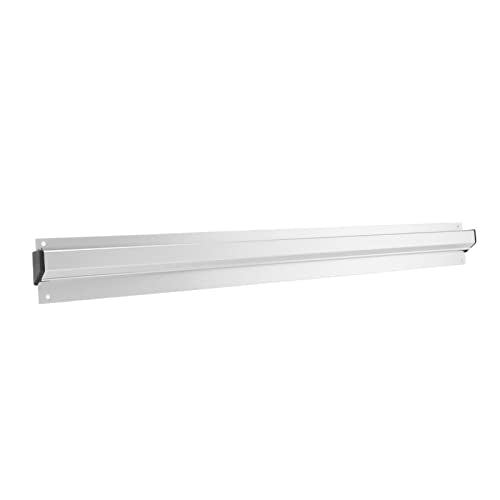 CHICIRIS Aluminium-Schiebekartenständer, Flexibler Bestellhalter für Küche, Restaurant, Gerilltes Design für Stiftaufbewahrung