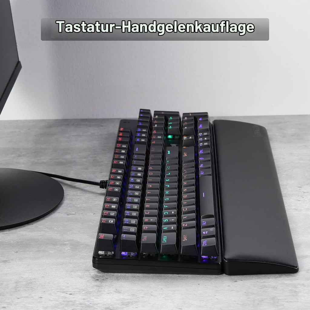 Redragon P037 Meteor L Handballenauflage 104 Tasten Memory Schaum