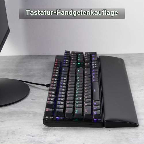 Redragon P037 Meteor L Handballenauflage 104 Tasten Memory Schaum