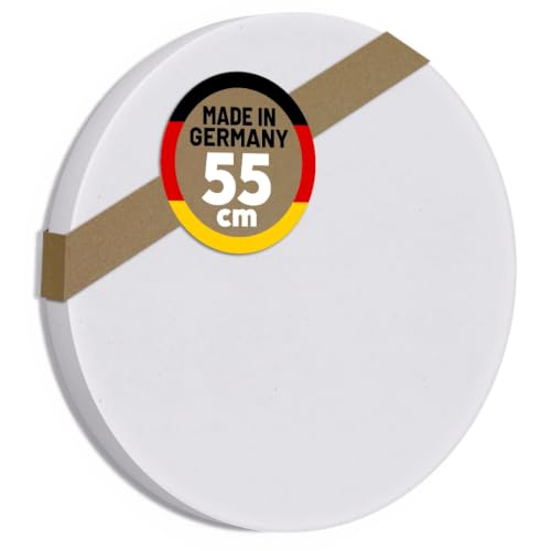 platino24 Schallabsorber rund – Wand und Decke – 55x5cm – Hellgrau