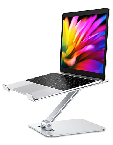 Babacom Laptop Ständer Höhenverstellbar, Faltbarer aus Aluminiumlegierung