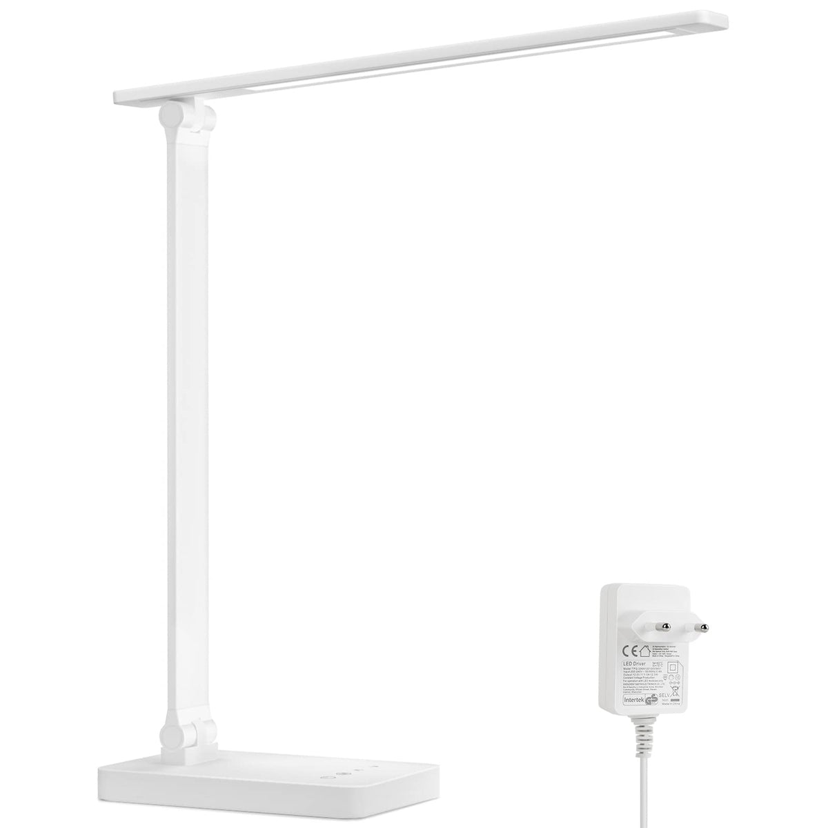 Lepro Schreibtischlampe LED, Dimmbar, 800LM 3 Farben & 5 Helligkeitsstufen