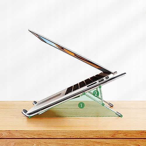 UGREEN Aluminium Laptop Ständer Höhenverstellbar 5 Stufen Belüftet