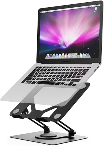 GRIFEMA Laptop Ständer Höhenverstellbar, Faltbarer Laptop Stand, bis 5 kg