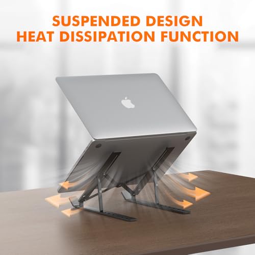 GRIFEMA Laptopständer, Tragbarer Faltbarer Laptop Stand, Notebookständer