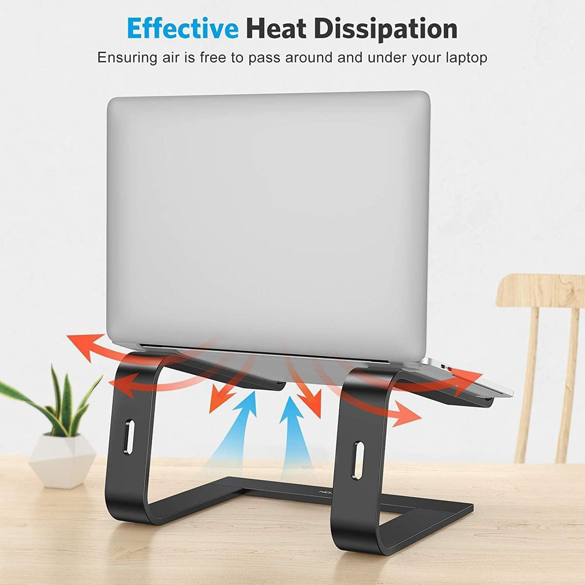 OMOTON Laptop Ständer, Notebook Ständer mit Belüftung, Universal PC Riser