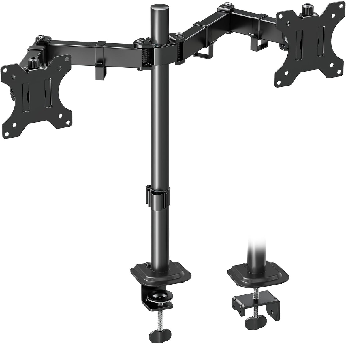 MOUNTUP Monitor Halterung 2 Monitore für 13-32 Zoll Flach&Curved Bildschirm