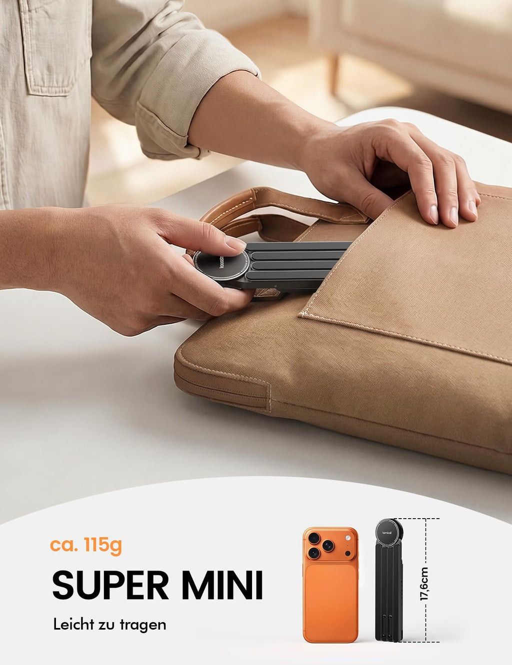 Lamicall Laptop Ständer, Alu Ultraleichter Laptopständer für Schreibtisch