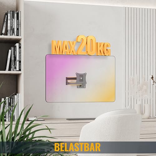 RICOO R02-11 PC Monitor Halterung TV Wandhalterung Fernseher 13-34 Zoll