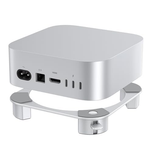 OMOTON Aluminium Ständer für Mac mini M4/M4 Pro, Verbesserte Kühlung
