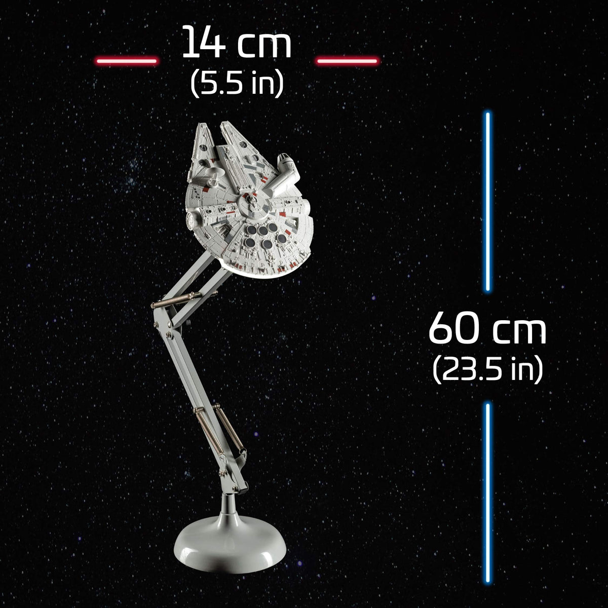 Millenium Falcon Posable Desk Light