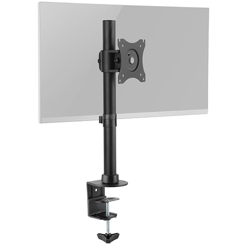 RICOO Monitorarm Monitorhalterung Monitor Halterung Bildschirmhalterung für 13-34 Zoll Bildschirm Ständer TS7011 Tisch Arm für Computermonitor Schreibtisch Tischhalterung Monitor-Halter VESA 75 & 100
