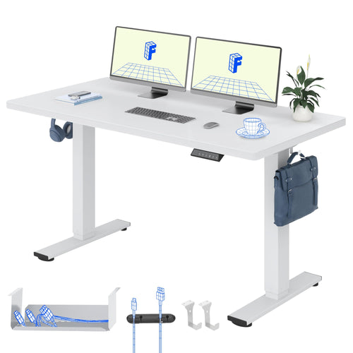 FLEXISPOT Höhenverstellbarer Schreibtisch Basic 140x80cm