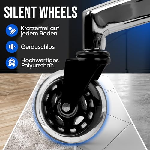 ELITESEATS Bürostuhl Ergonomisch [TESTSIEGER] Schreibtischstuhl Mesh 150 kg